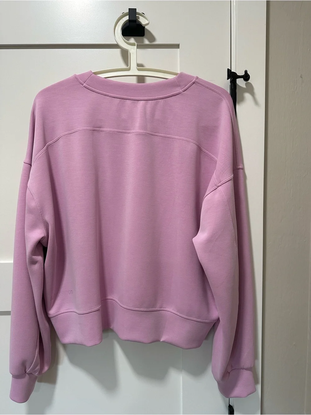 Lululemon Softstreme Perfectly Oversized Cropped Crew Size 8